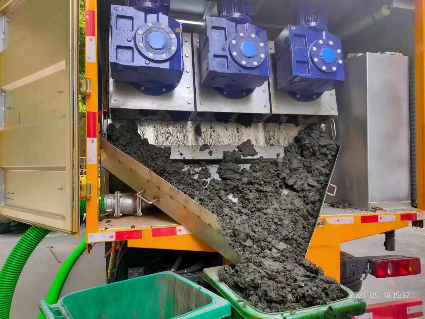 平泉化粪池清掏城市维护站-泥浆净化干湿分离处理